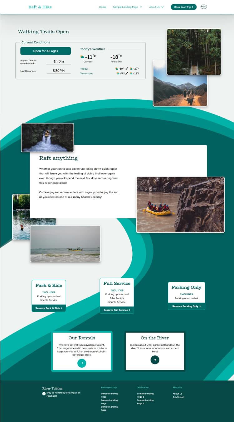 Weather Trip Advisor Widget for Shopify